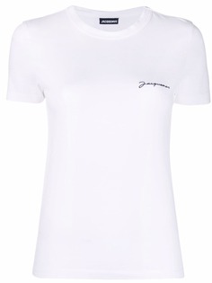 Jacquemus футболка из органического хлопка с логотипом