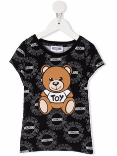 Moschino Kids комплект Teddy из футболки и юбки
