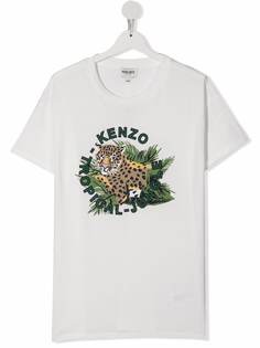 Kenzo Kids футболка с логотипом
