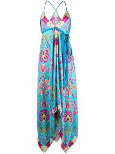 ETRO платье Moonlight асимметричного кроя с цветочным принтом