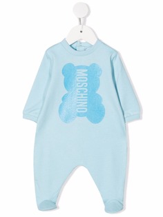 Moschino Kids комбинезон с логотипом