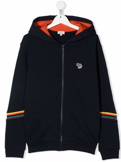 Paul Smith Junior худи на молнии с логотипом