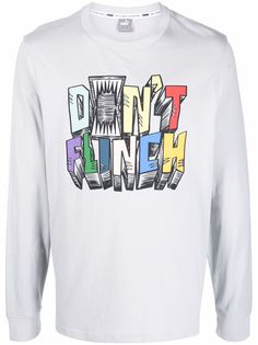 PUMA футболка с принтом Dont Flinch
