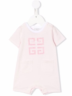Givenchy Kids ромпер с логотипом
