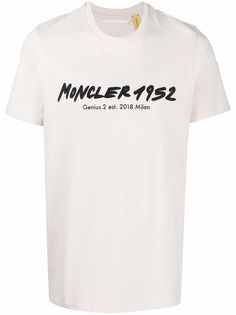Moncler Genius 1952 футболка с логотипом