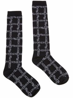 JW Anderson носки с логотипом