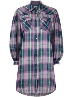 Isabel Marant Étoile платье-рубашка Britany в клетку