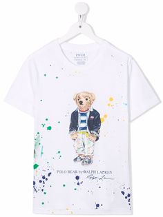 Ralph Lauren Kids футболка Polo Bear