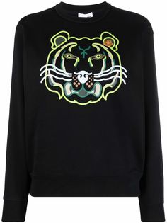 Kenzo футболка с принтом K-Tiger