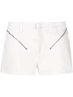 Givenchy короткие шорты с карманами на молнии