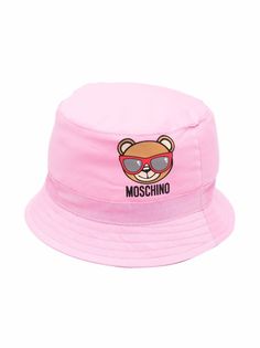 Moschino Kids панама с принтом Teddy Bear