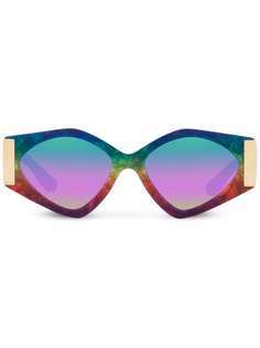 Dolce & Gabbana Eyewear солнцезащитные очки в квадратной оправе