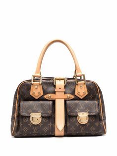 Louis Vuitton сумка Manhattan PM 2005-го года с монограммой