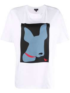 Emporio Armani футболка с принтом We Love Dogs