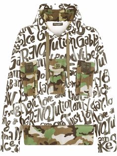 Dolce & Gabbana худи с графичным принтом