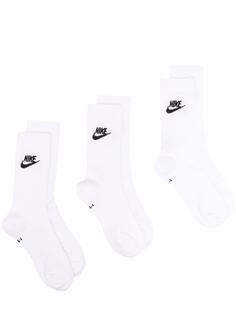 Nike комплект из трех пар носков с логотипом