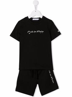 Calvin Klein Kids комплект из футболки и шортов с логотипом