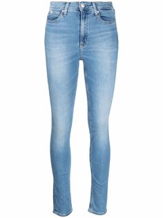 Calvin Klein Jeans джинсы скинни с эффектом потертости