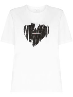 Saint Laurent футболка с логотипом