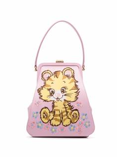 Moschino сумка-тоут с графичным принтом