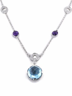 Bvlgari Pre-Owned колье Parentesi Cocktail из белого золота с бриллиантами