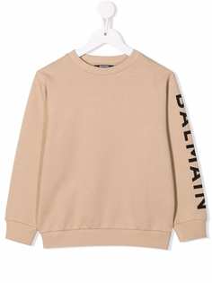 Balmain Kids свитер с логотипом
