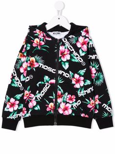 Moschino Kids худи с логотипом