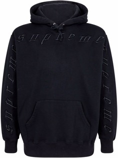 Supreme худи с вышитым логотипом