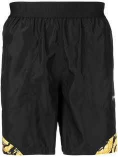 Versace Barocco-print track shorts