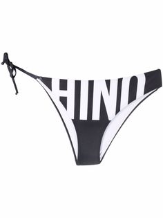 Moschino плавки бикини с завязками и логотипом