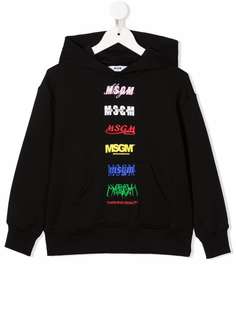 MSGM Kids худи с графичным принтом