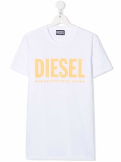 Diesel Kids футболка с логотипом