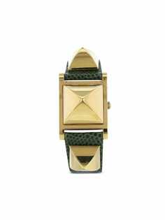 Hermès наручные часы Médor pre-owned 1990-х годов Hermes