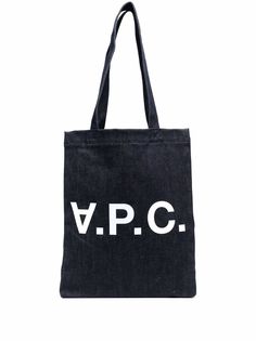 A.P.C. джинсовая сумка-тоут