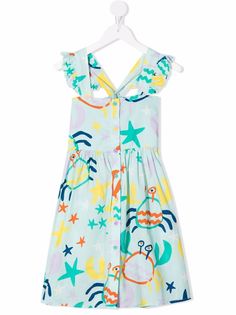 Stella McCartney Kids платье с принтом