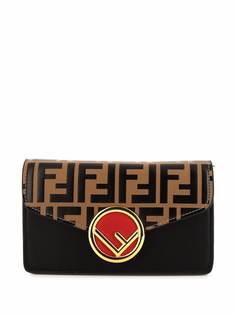 Fendi Pre-Owned клатч с узором Zucca