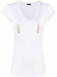 Elisabetta Franchi футболка с логотипом