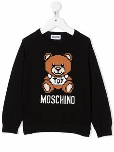 Moschino Kids джемпер с логотипом