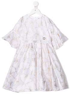 ELIE SAAB JUNIOR жаккардовое платье миди