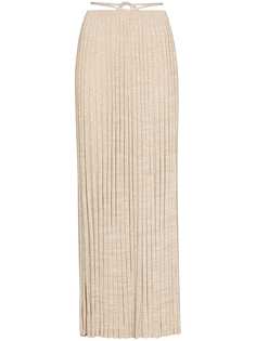 Christopher Esber плиссированная юбка с завязками
