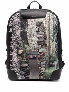 PAUL SMITH рюкзак с принтом