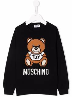 Moschino Kids джемпер с логотипом