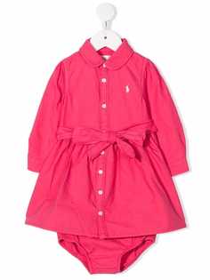 Ralph Lauren Kids платье Oxford с поясом