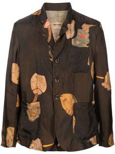 Uma Wang куртка-рубашка с принтом