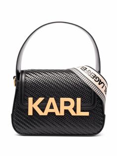 Karl Lagerfeld плетеная сумка через плечо K/Letters