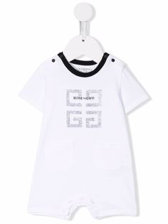 Givenchy Kids ромпер с логотипом