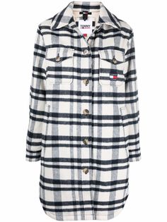 Tommy Jeans пальто в клетку