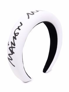 MM6 Maison Margiela Kids дутый ободок с логотипом