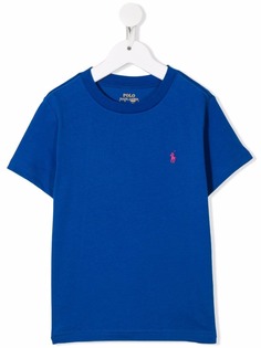Ralph Lauren Kids футболка с вышивкой
