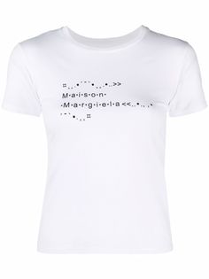 Maison Margiela футболка с логотипом